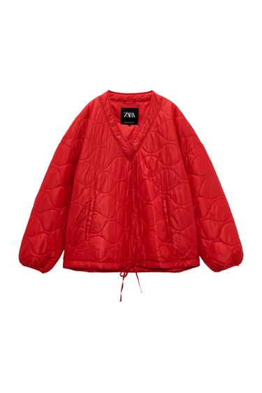 WATER-REPELLENT PADDED SWEATSHIRT