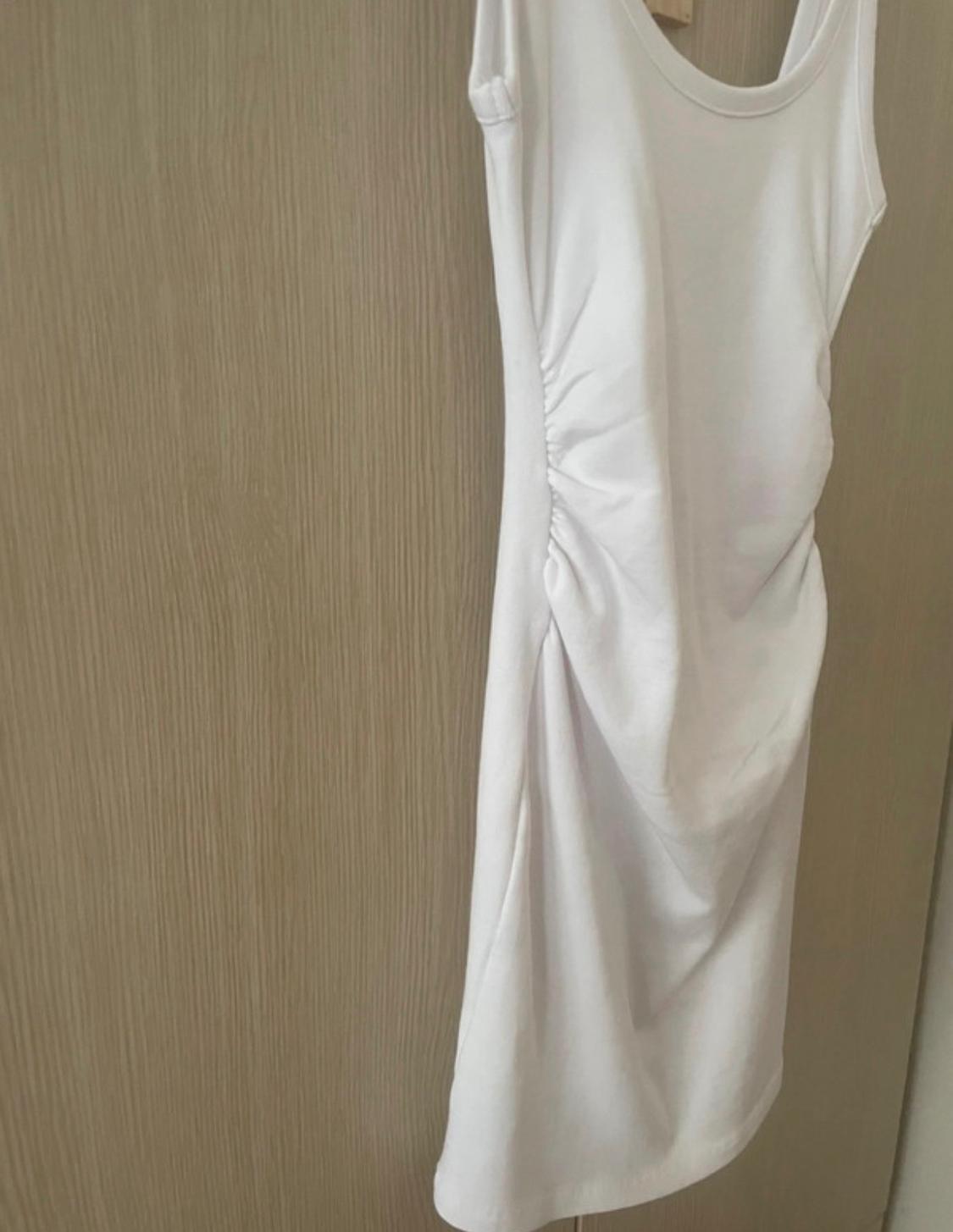 FITTED GATHERED DRESS - Image 2