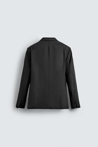 BLAZER CROISÉ COSTUME - Gris anthracite de Zara - Image 6