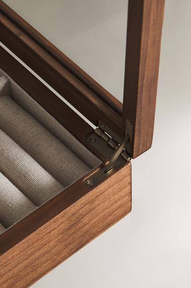 BOÎTE À BIJOUX BOIS - Marron de Zara - Image 4