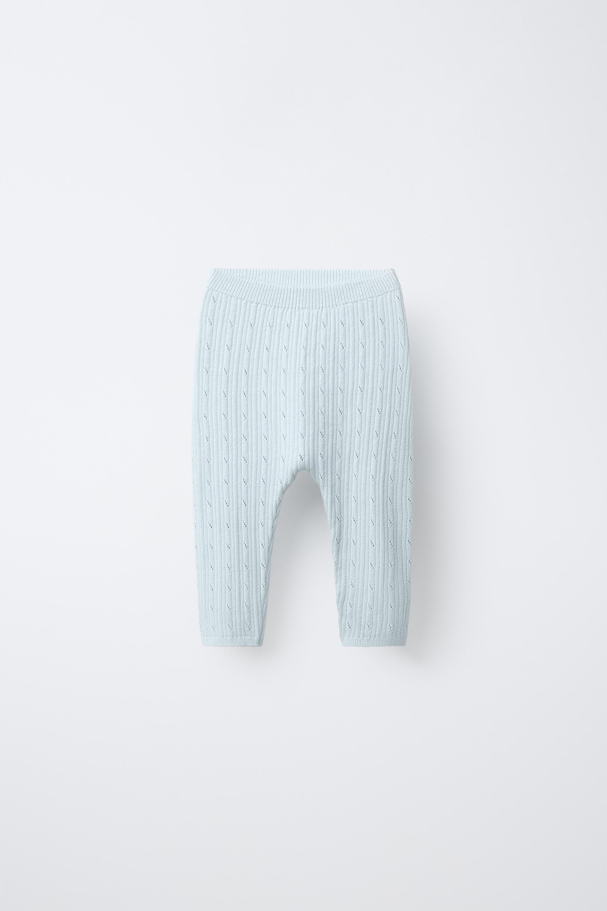 RIBBED CUT-OUT PANTS