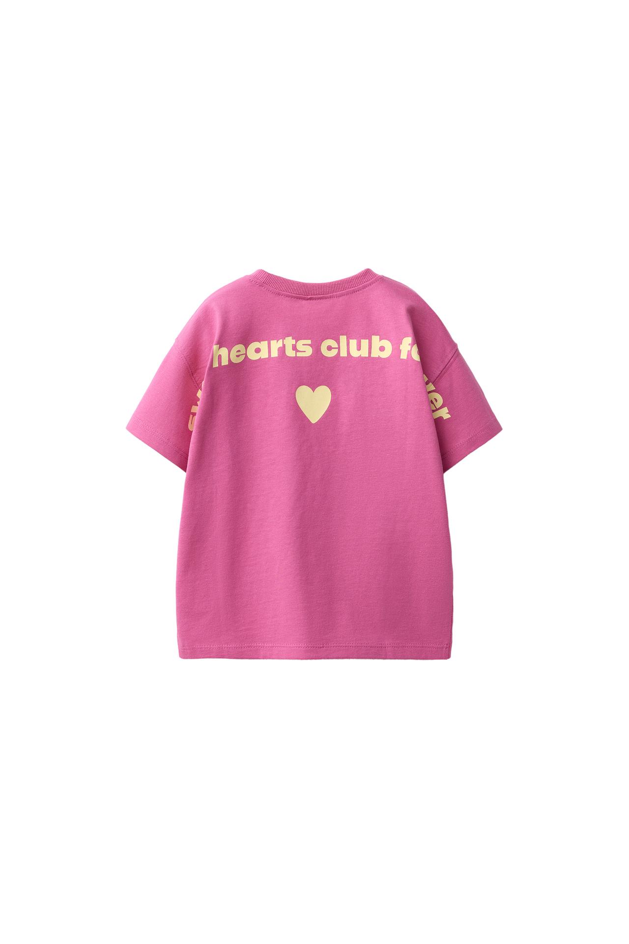 TEXT PRINT T-SHIRT — 107