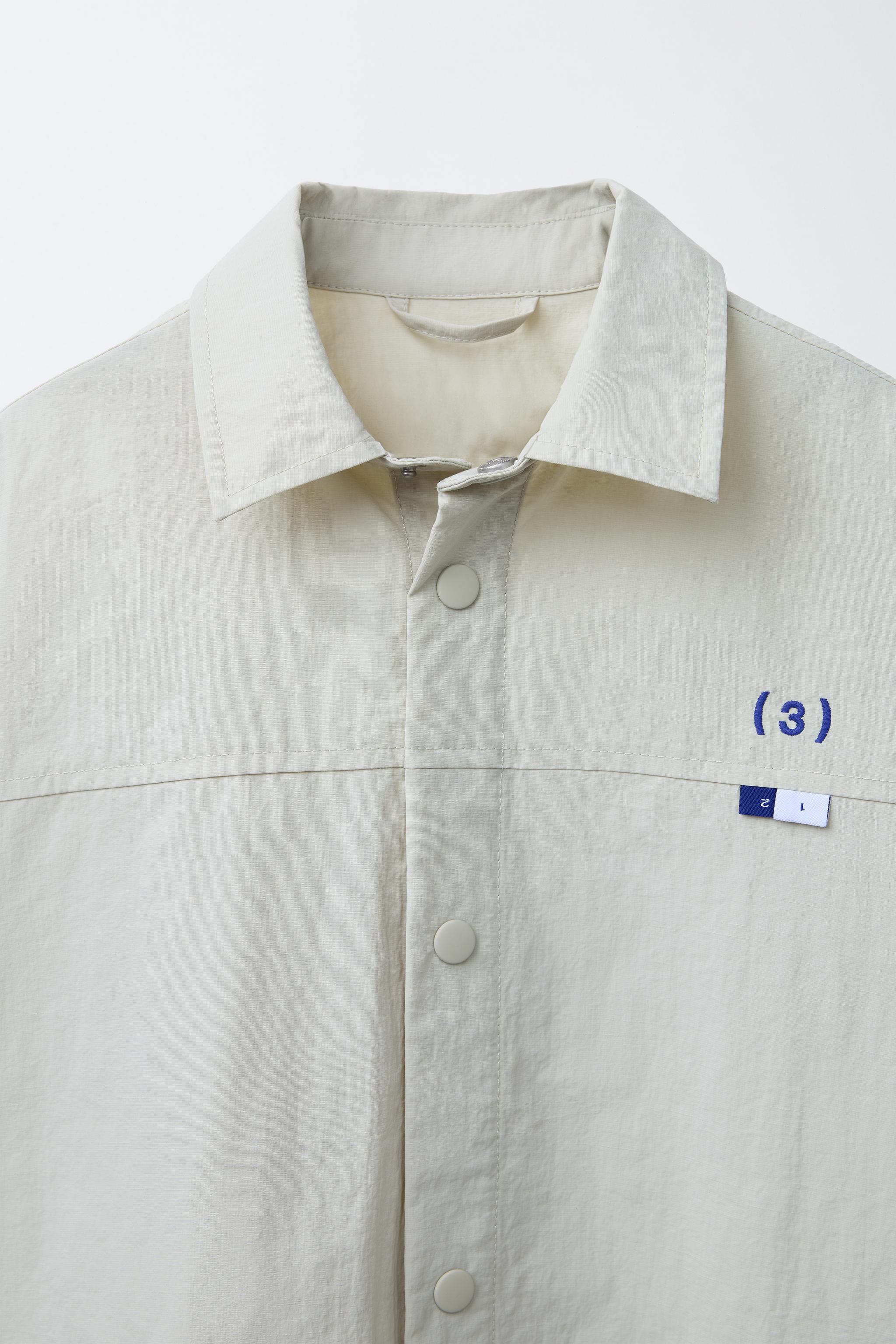 ナイロン シャツ - ストーン | ZARA Japan / 日本