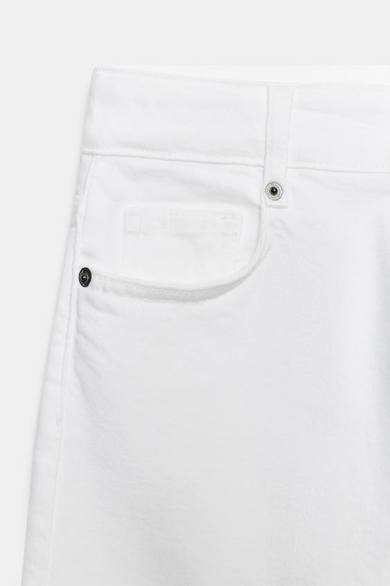 JEAN ZW COLLECTION WIDE LEG TAILLE HAUTE - Blanc de Zara - Image 6