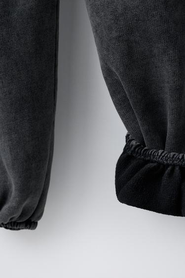 WASHED EFFECT JOGGING TROUSERS KPOP DEMON HUNTERS™ NETFLIX © - Anthracite grey by Zara - Image 3