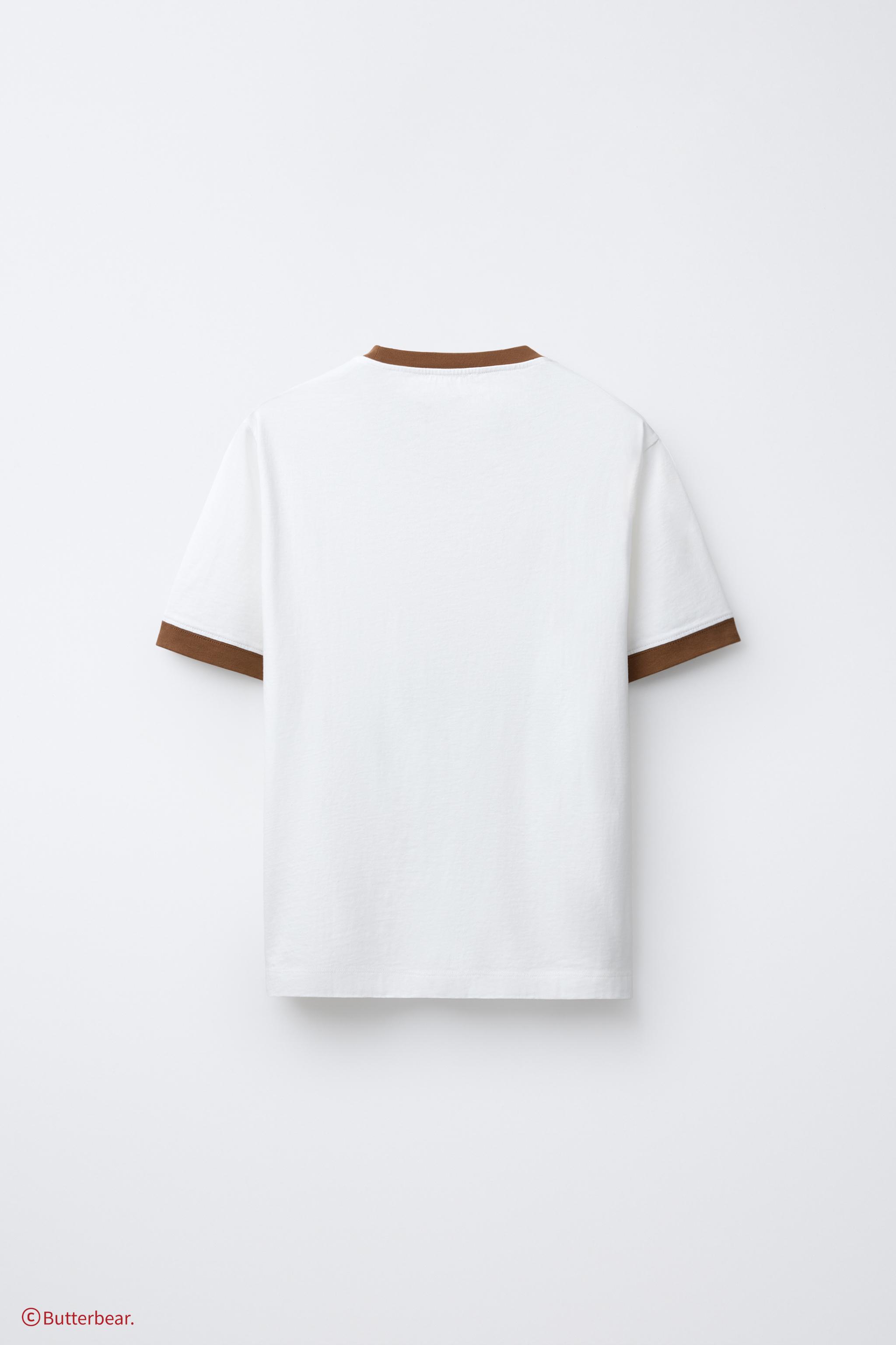 BUTTERBEAR ©プリントTシャツ - オフホワイト | ZARA Japan / 日本