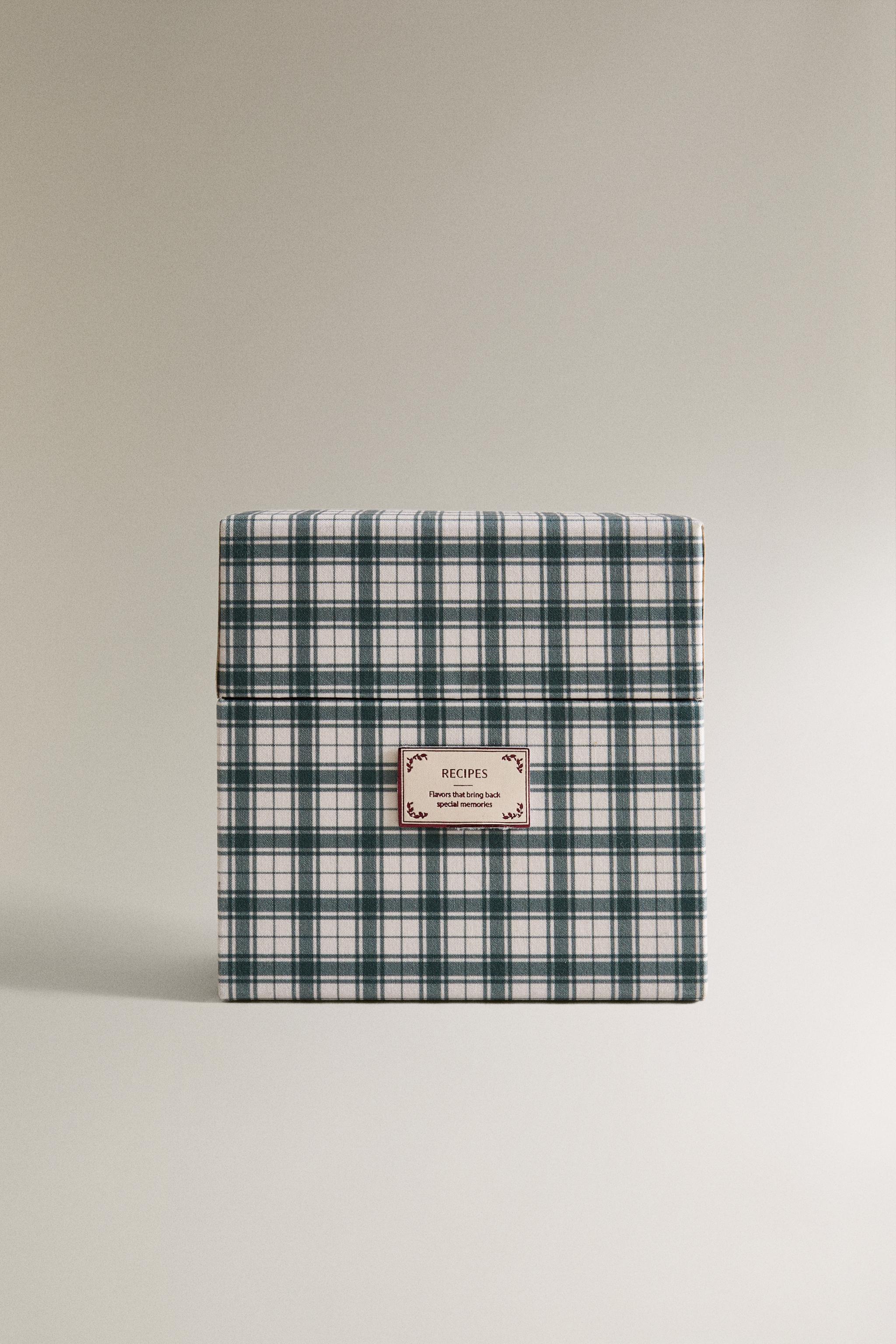 BOÎTE À RECETTES CARTES DE NOËL