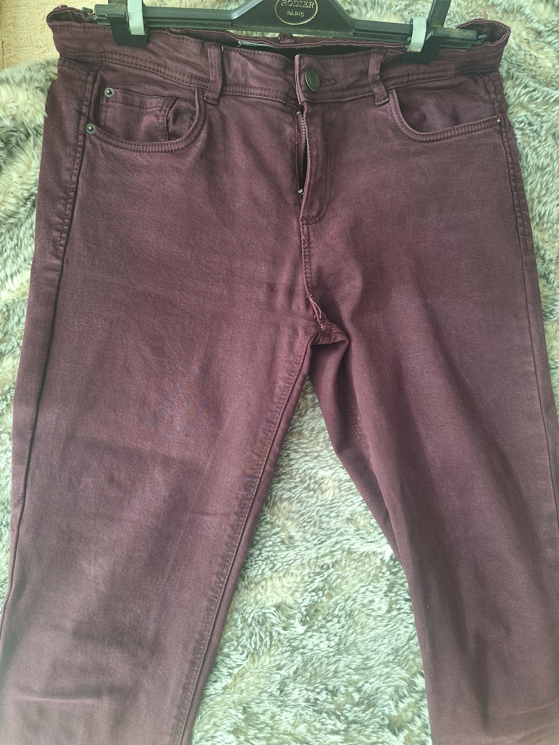 PANTALON PITILLO BURGUNDY 40 - Image 5