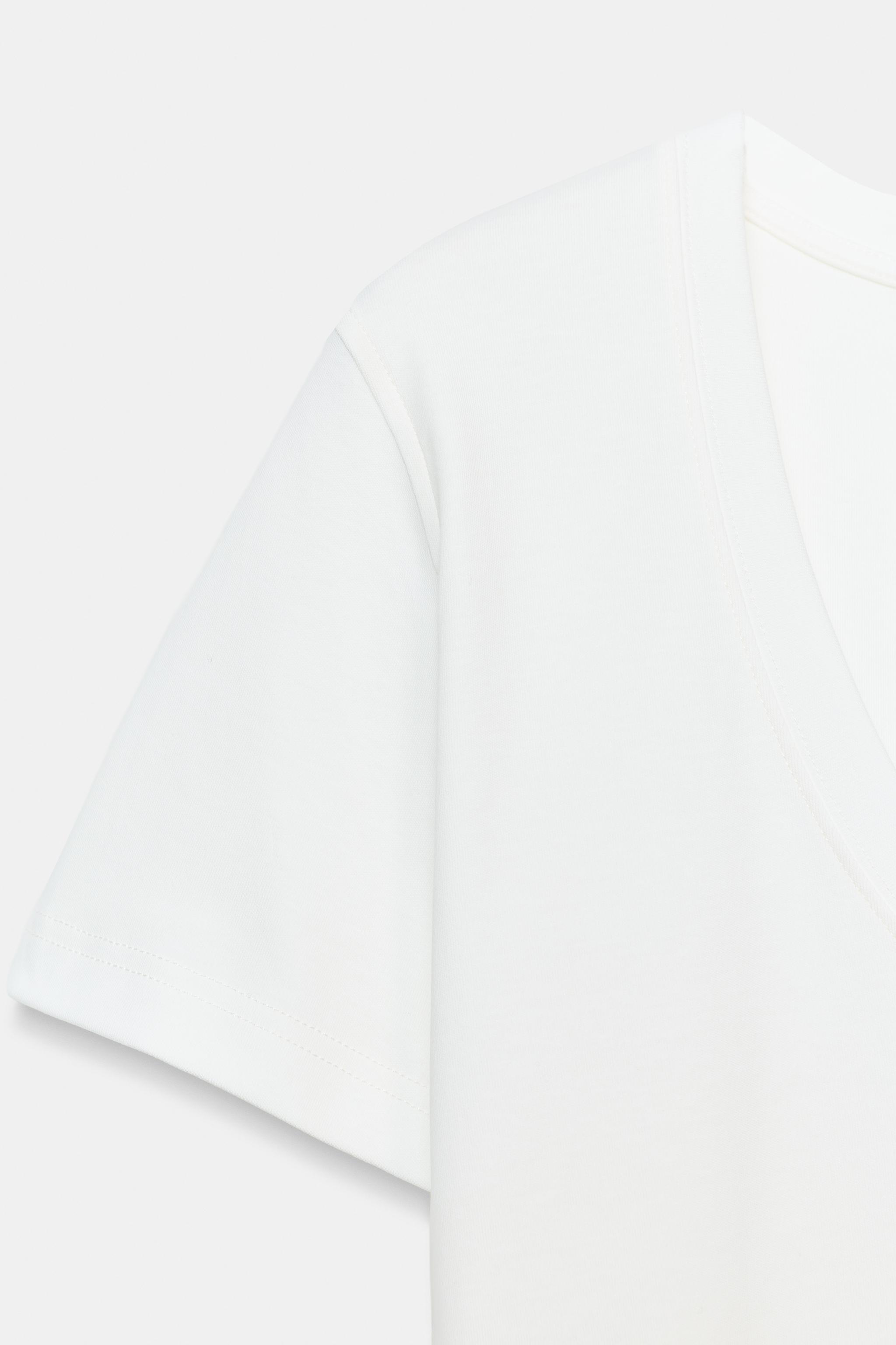 INTERLOK KISA KOLLU T-SHIRT - Görsel 10