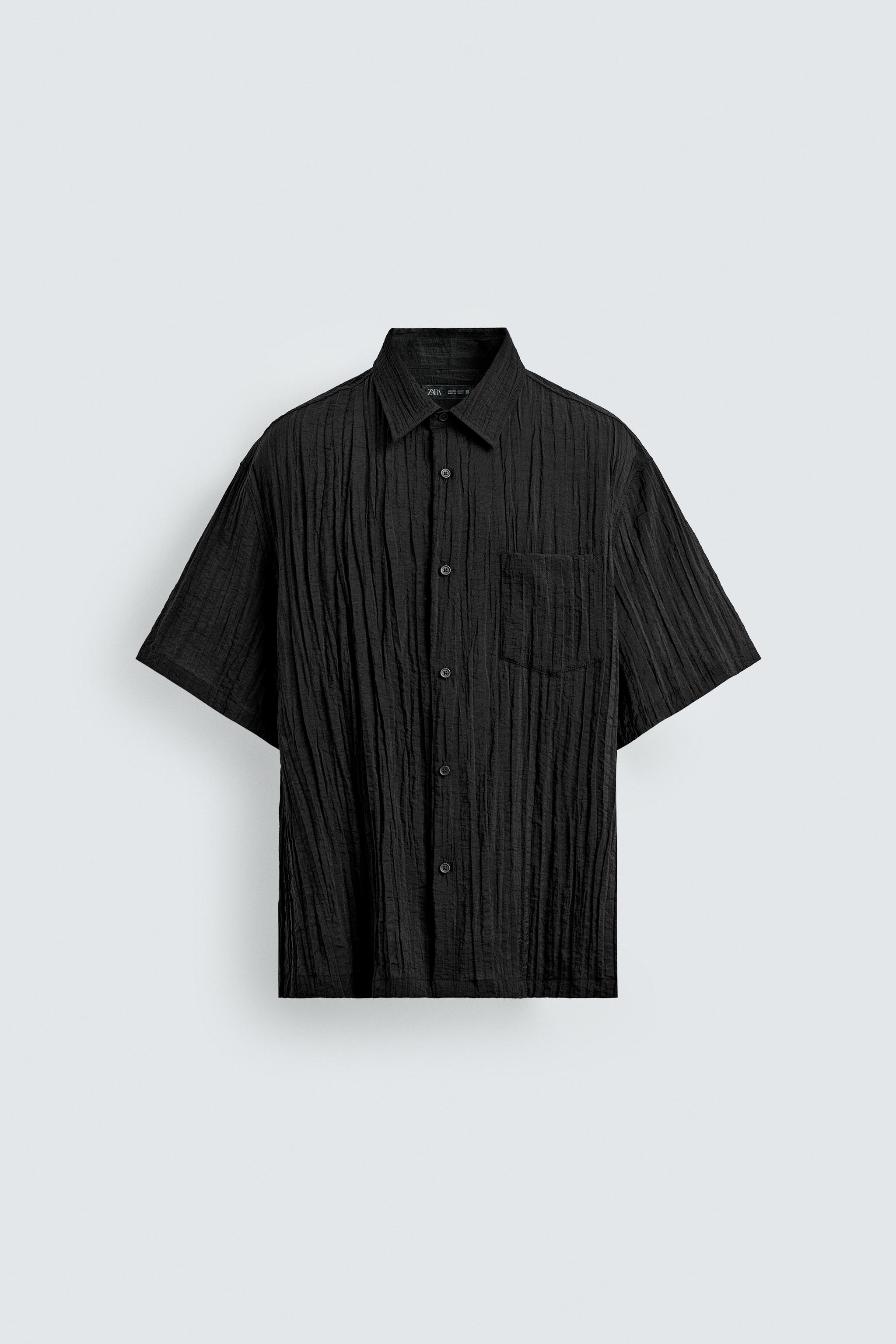 FLUID TEXTURED RELIEF SHIRT