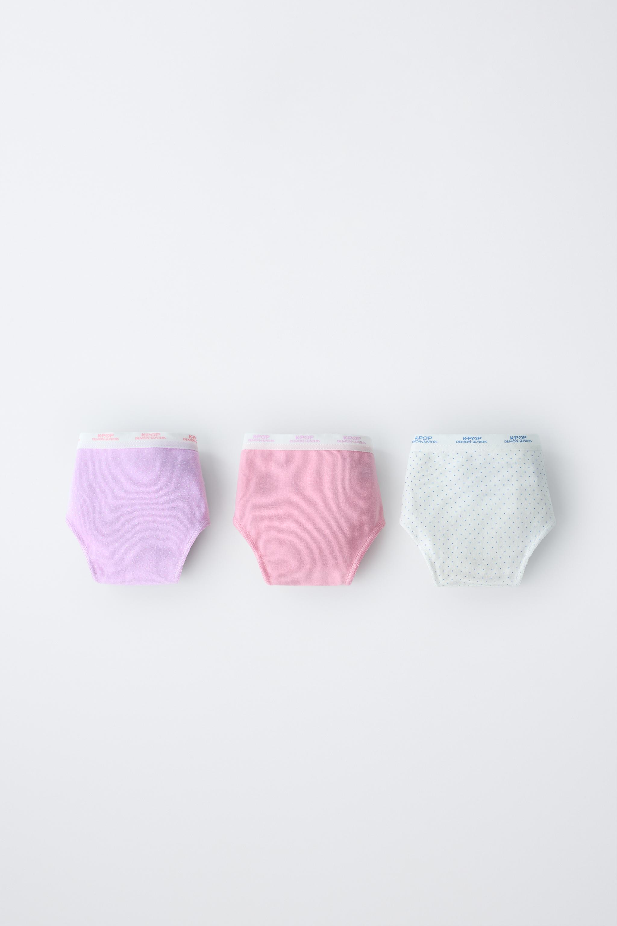 6-14 YEARS/ THREE-PACK KPOP DEMON HUNTERS™ NETFLIX © UNDERWEAR — Multicolored