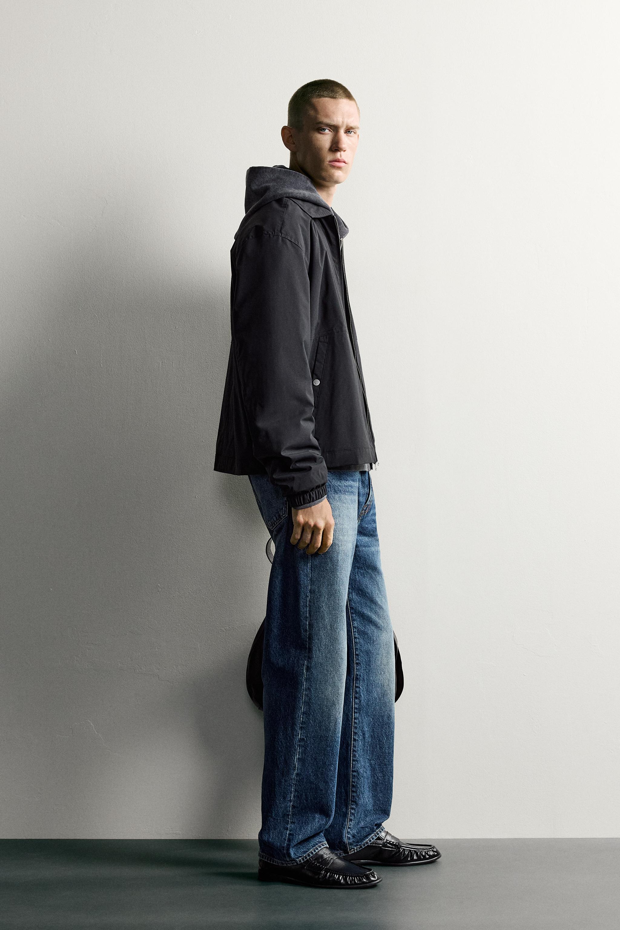 Мужские куртки Zara WATER-REPELLENT TECHNICAL JACKET — фото 4