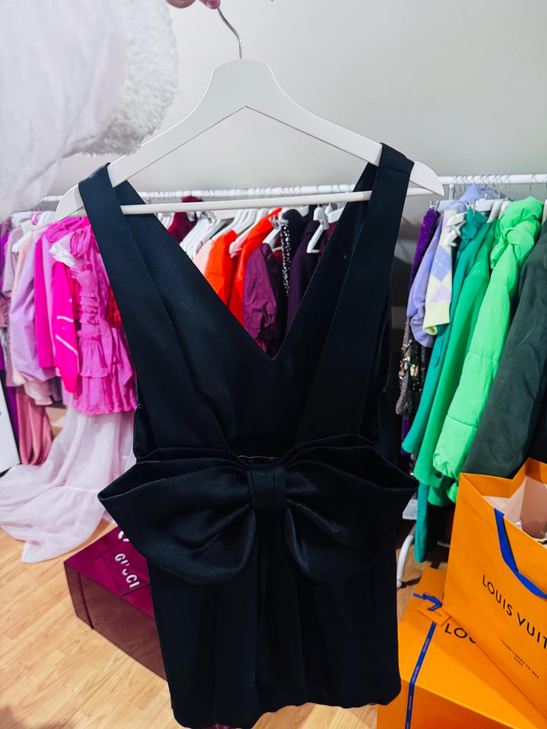 MINI DRESS WITH BOW - Image 2