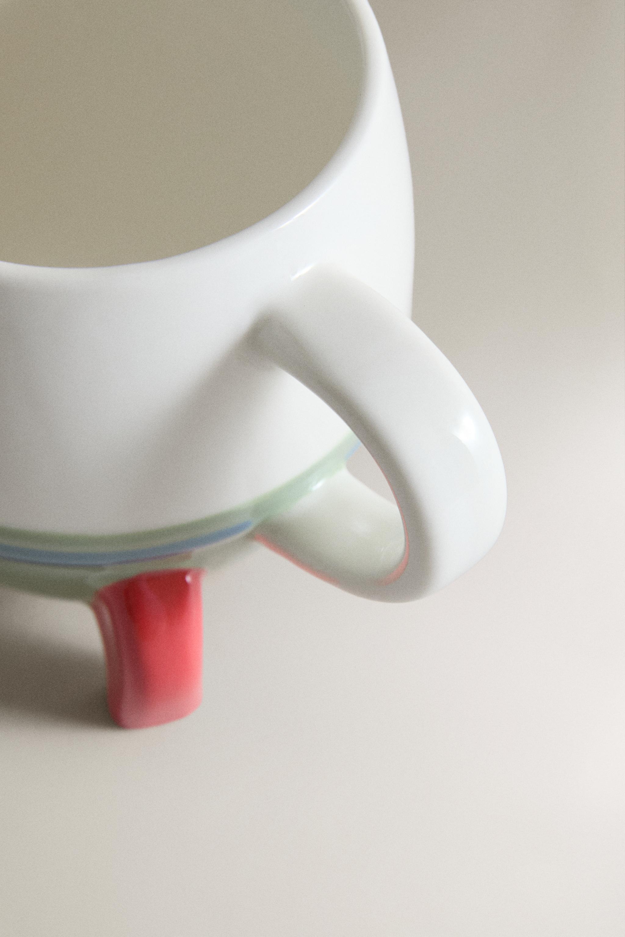 TASSE ENFANT VAISSEAU SPATIAL EN GRÈS