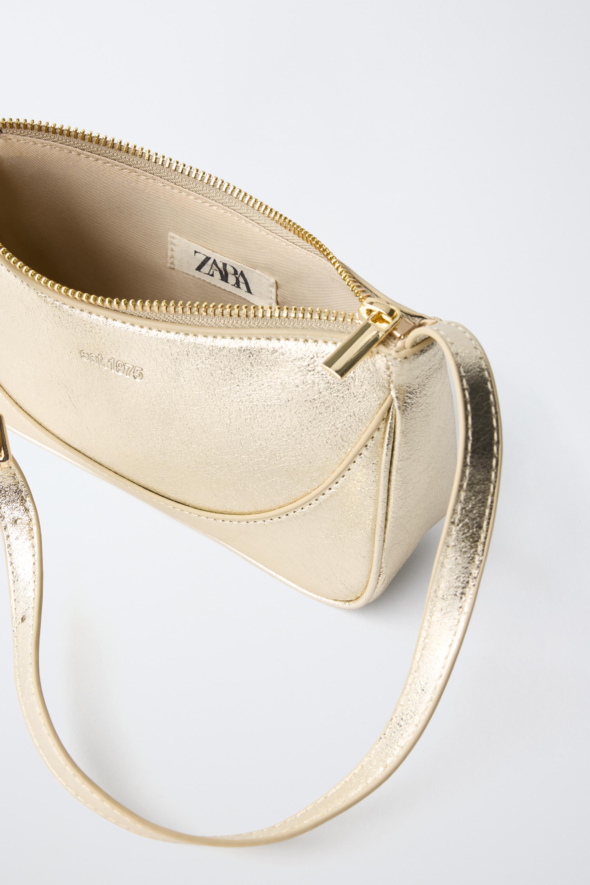 Детские сумки Zara METALLIC CROSSBODY — фото 4