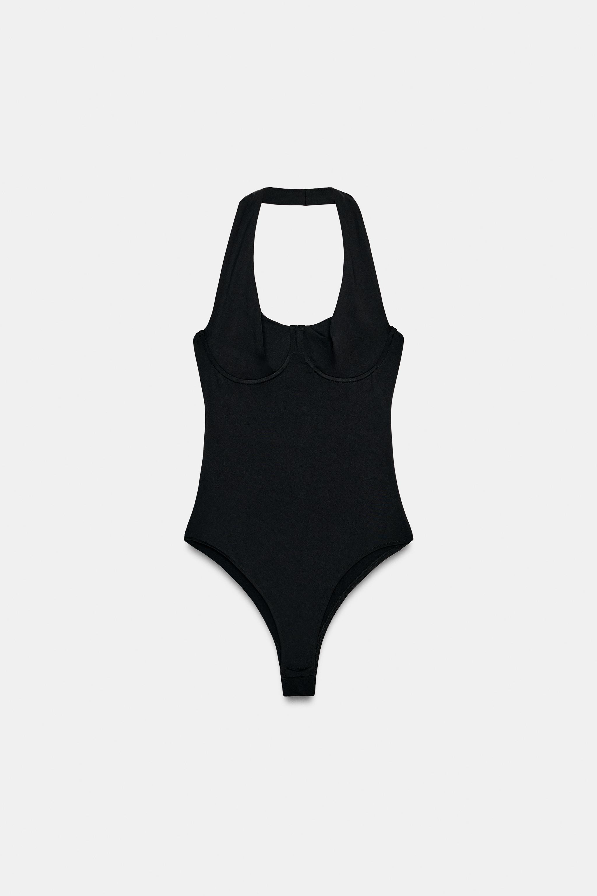 HALTER UNDERWIRE BODYSUIT
