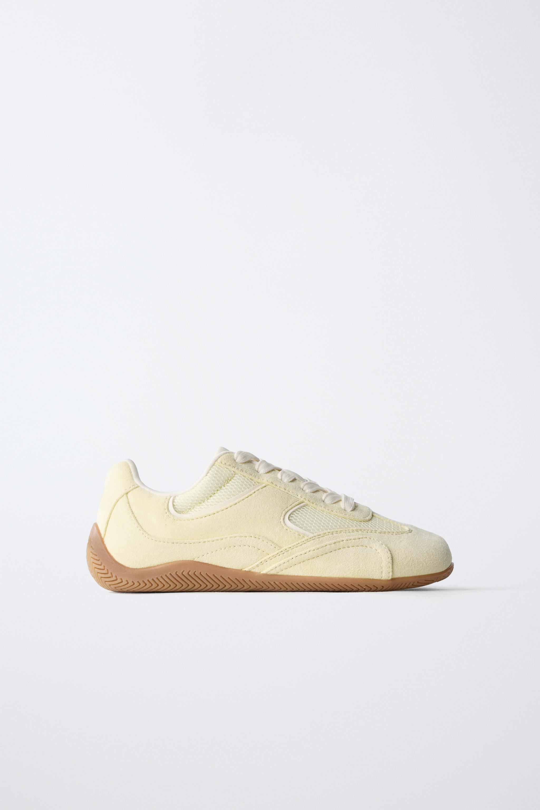 送料無料の商品 | Żółty - SPORTOWE BUTY PASTELOWE ZARA Poland / Polska カード