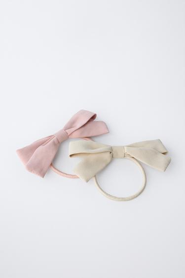 TWO-PACK OF BOW HAIRBANDS - Pink by Zara - Image 2