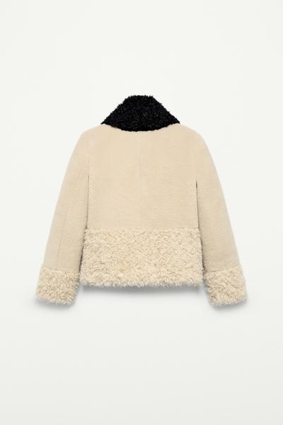 FAUX FUR PATCHWORK JACKET - THE ITEM ZARA WOMAN