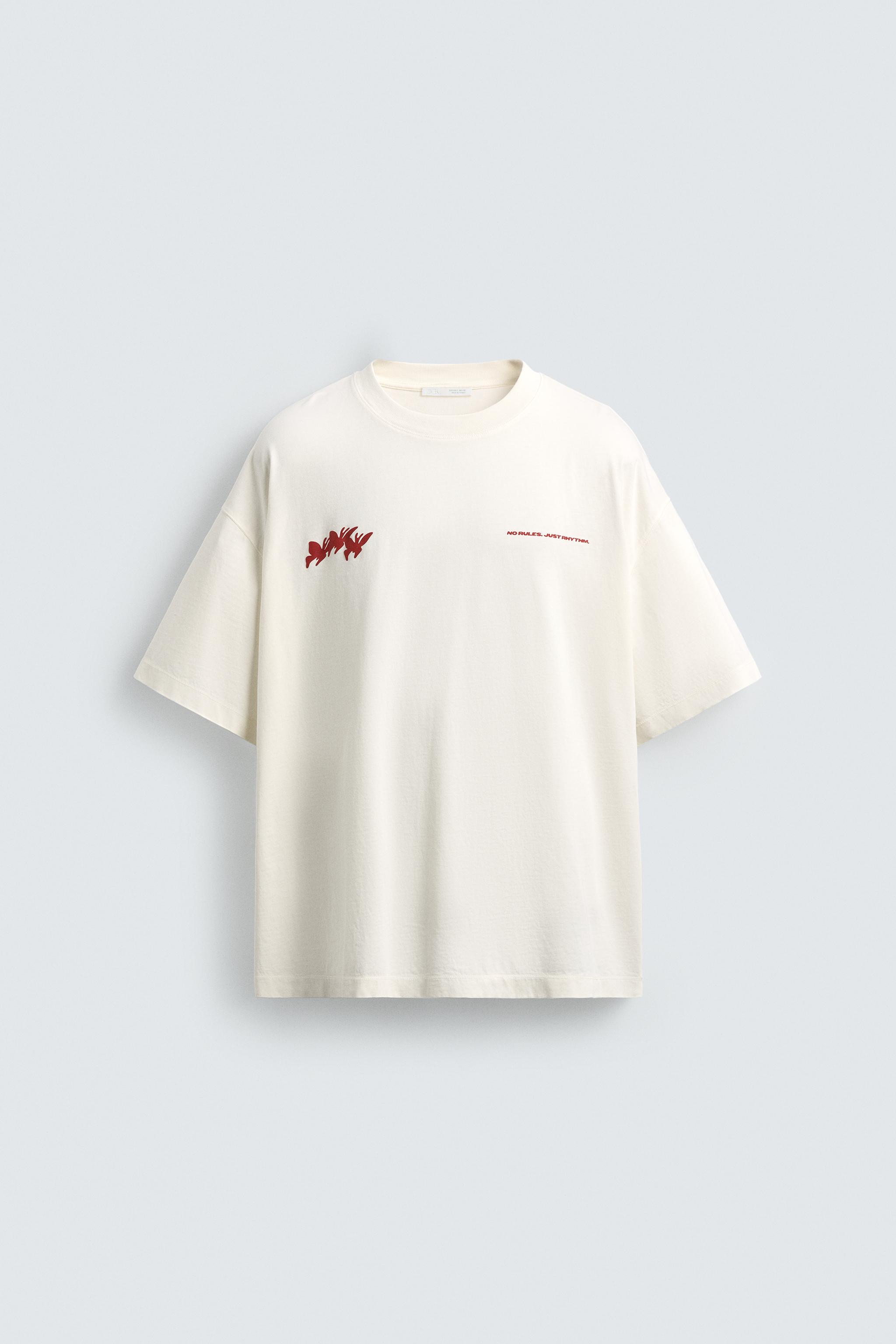T-SHIRT IMPRIMÉS EN CONTRASTE