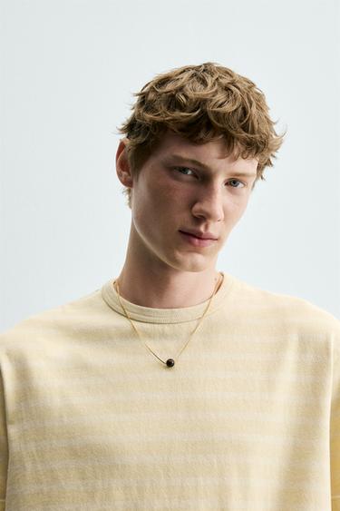 STONE PENDANT CHAIN - Gold by Zara - Image 0