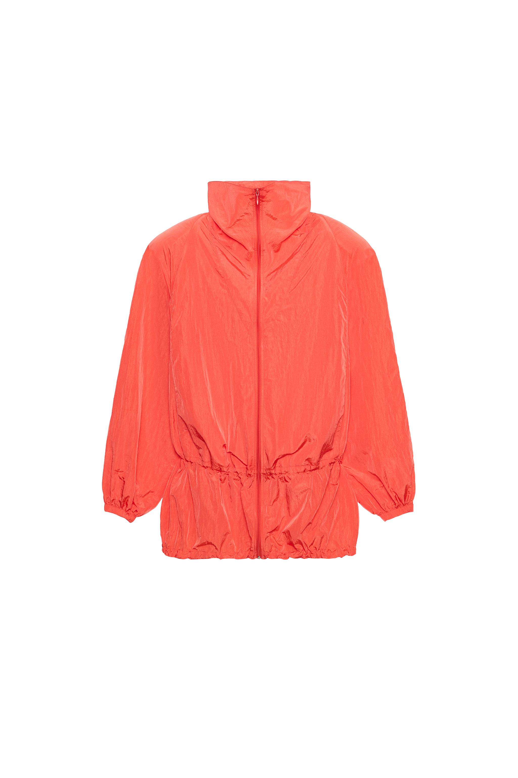 CHAQUETA TEJIDO TÉCNICO HOMBRERAS CREMALLERA