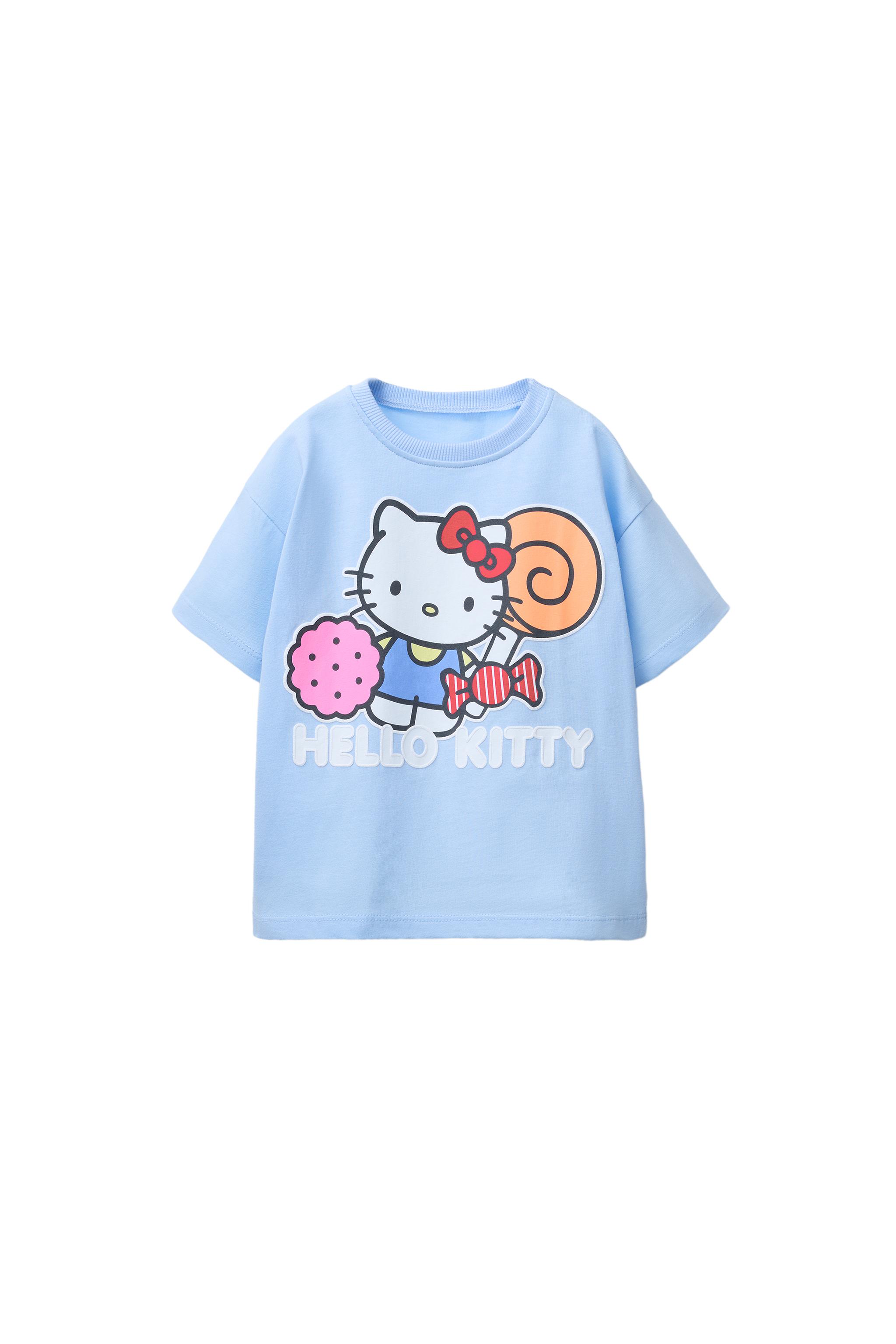 HELLO KITTY © SANRIO PRINTED T-SHIRT - Light blue | ZARA South Africa