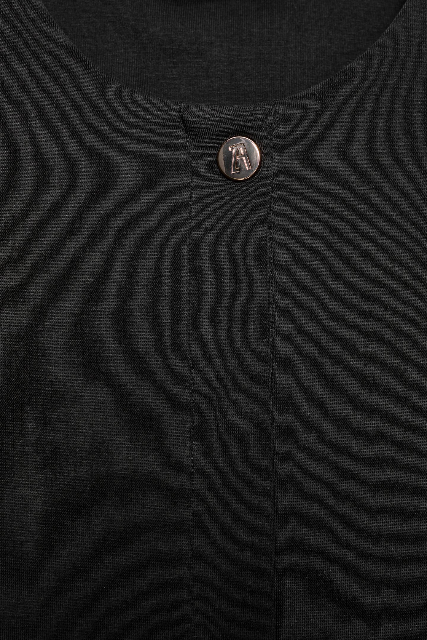 Женская куртка Zara Button, цвет: Чёрный — фото 8