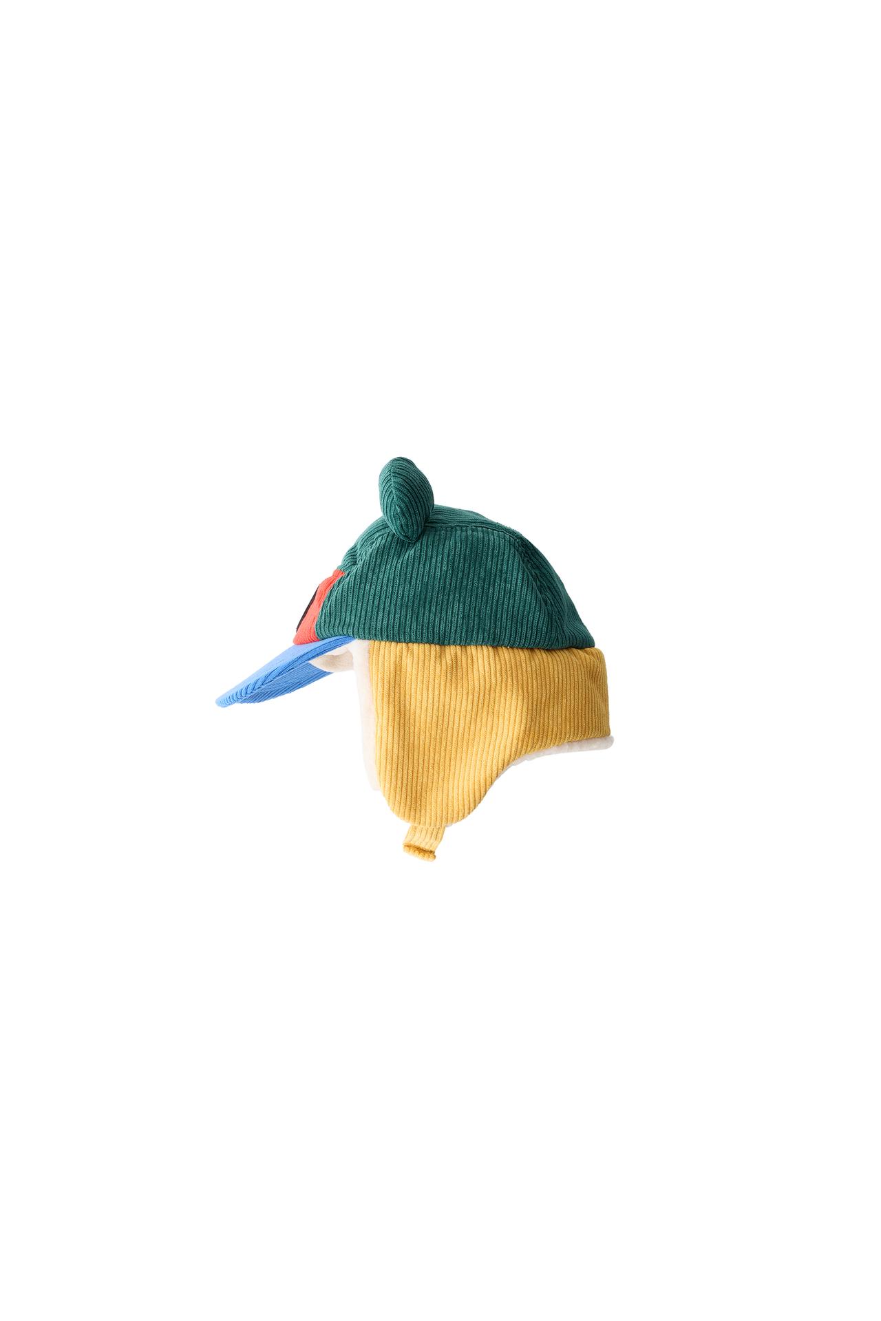 MICKEY MOUSE © DISNEY COLOURBLOCK CORDUROY EARMUFF HAT