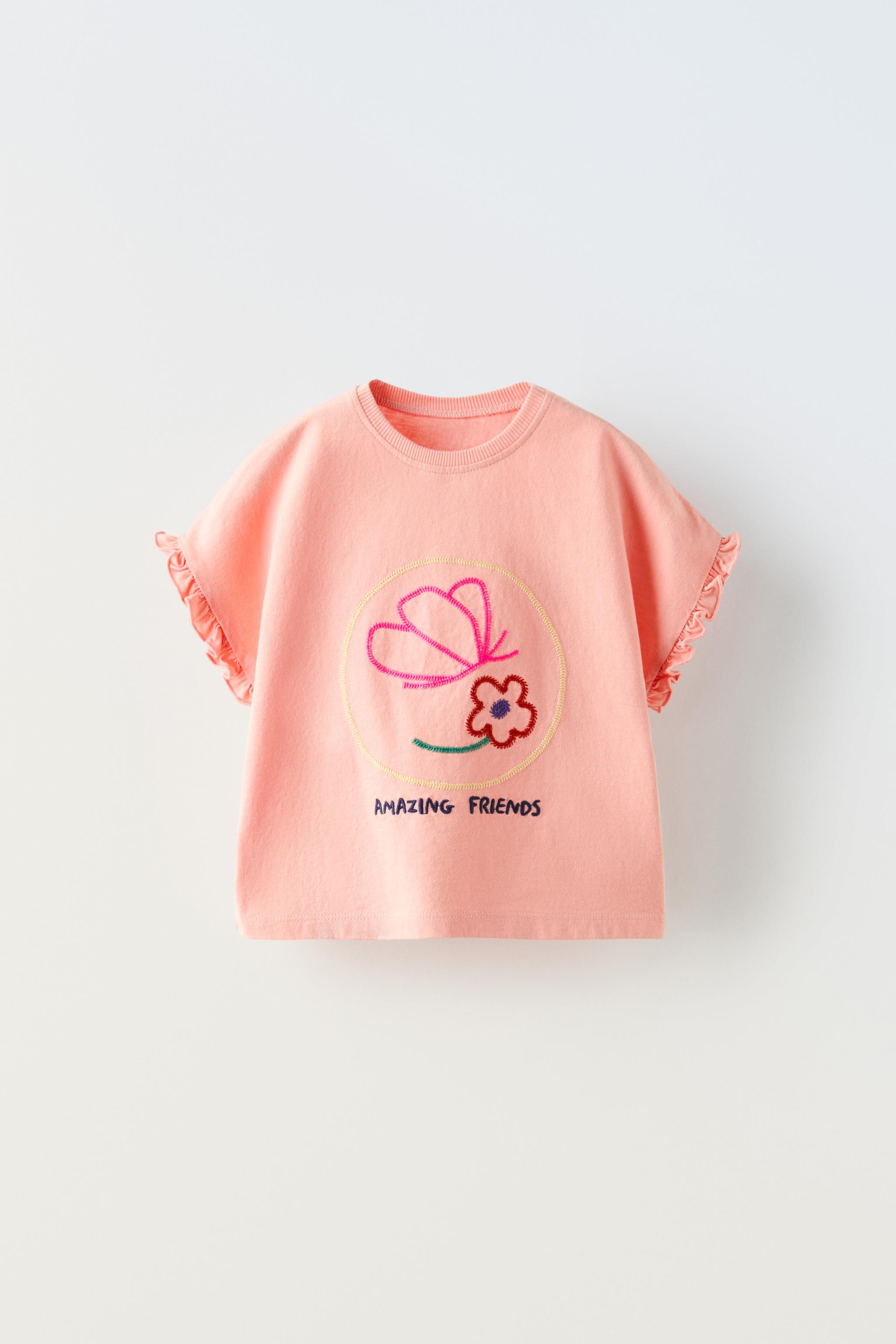 Camisetas De Bebe Nina M corta ZARA Republica Dominicana