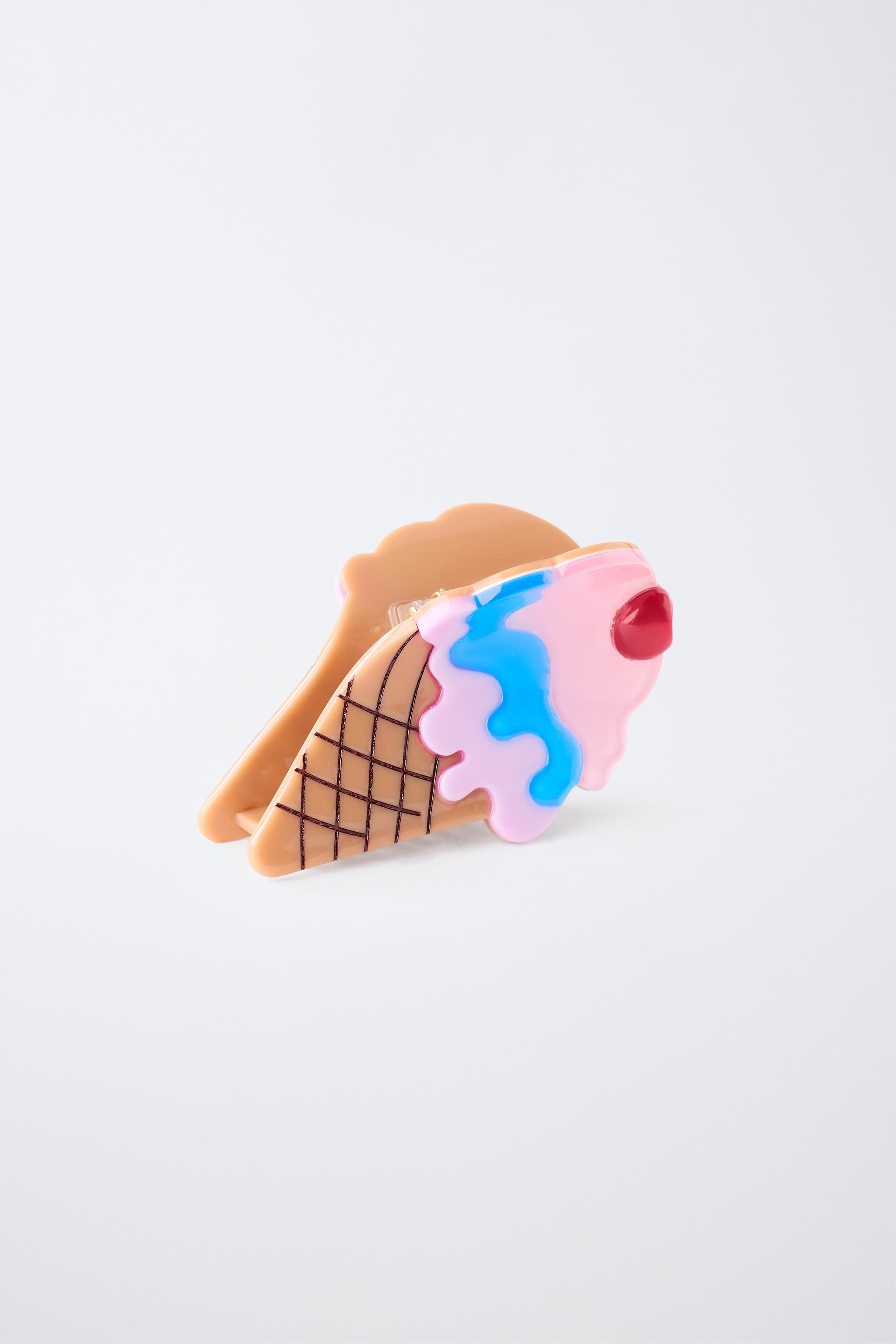 Детские аксессуары Zara ICE CREAM-SHAPED HAIR CLIP — фото 4