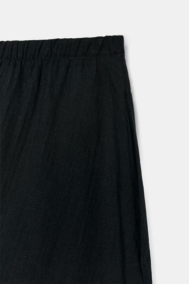 ZW COLLECTION LONG SKIRT - Black by Zara - Image 8