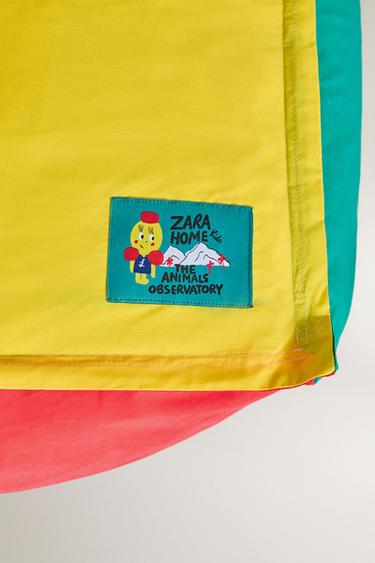 KIDS' LIMONCELLA X THE ANIMALS OBSERVATORY MULTICOLOURED POUFFE - Multicoloured by Zara
