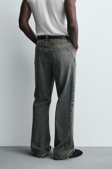 JEAN FLARE FIT - Bleu / Vert de Zara - Image 2