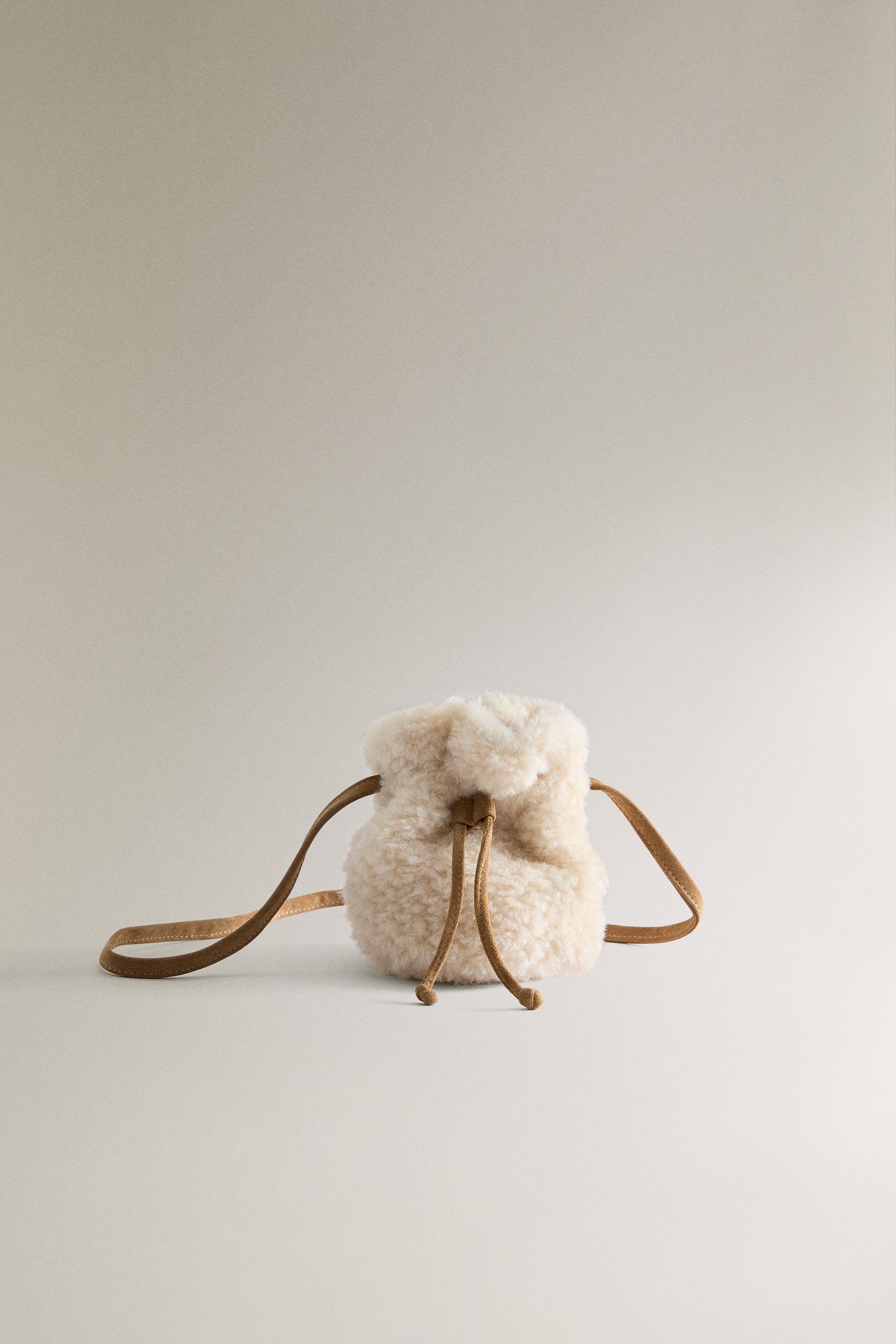 CHILDREN’S SHEEPSKIN-EFFECT BAG