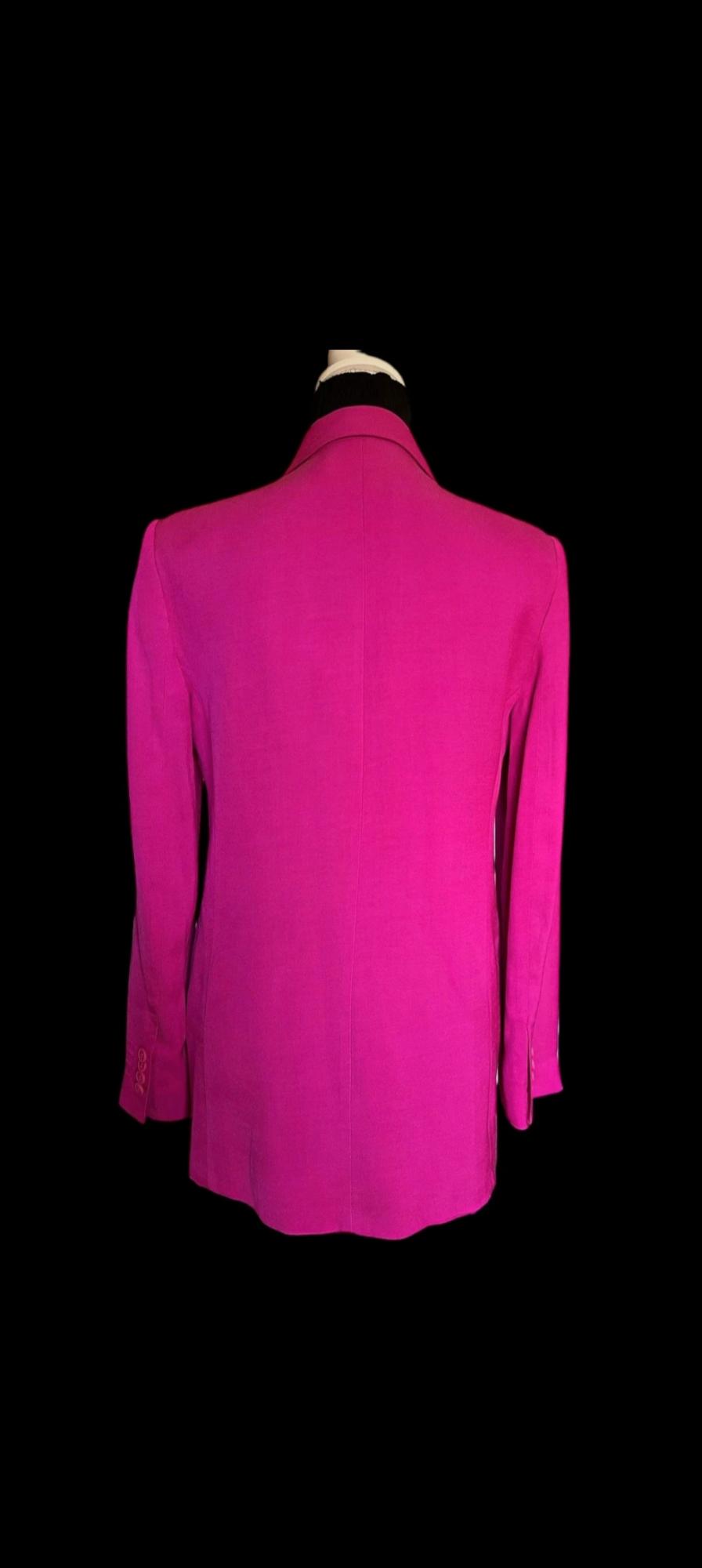 BLAZER A DOPPIO PETTO IN VISCOSA - Image 2