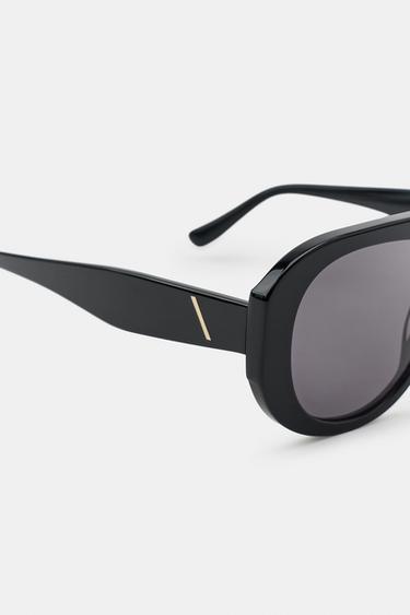 LUNETTES DE SOLEIL MASQUE - Noir de Zara - Image 3