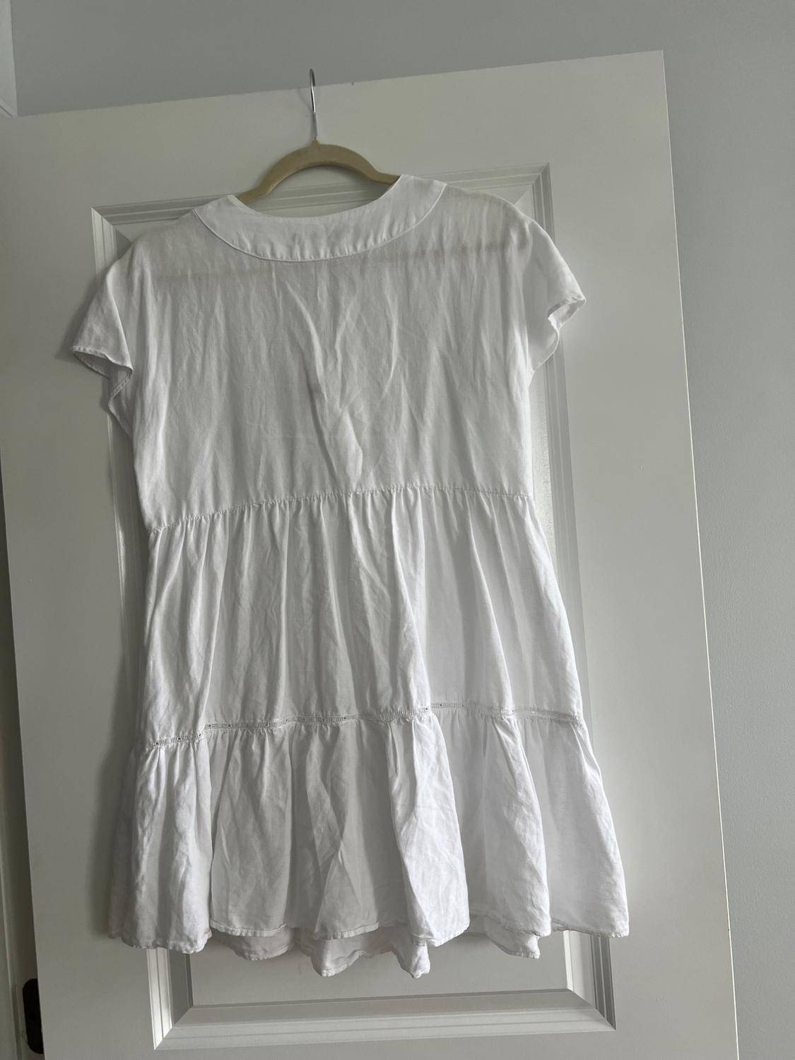 LACE INSERT MINI DRESS - Image 2