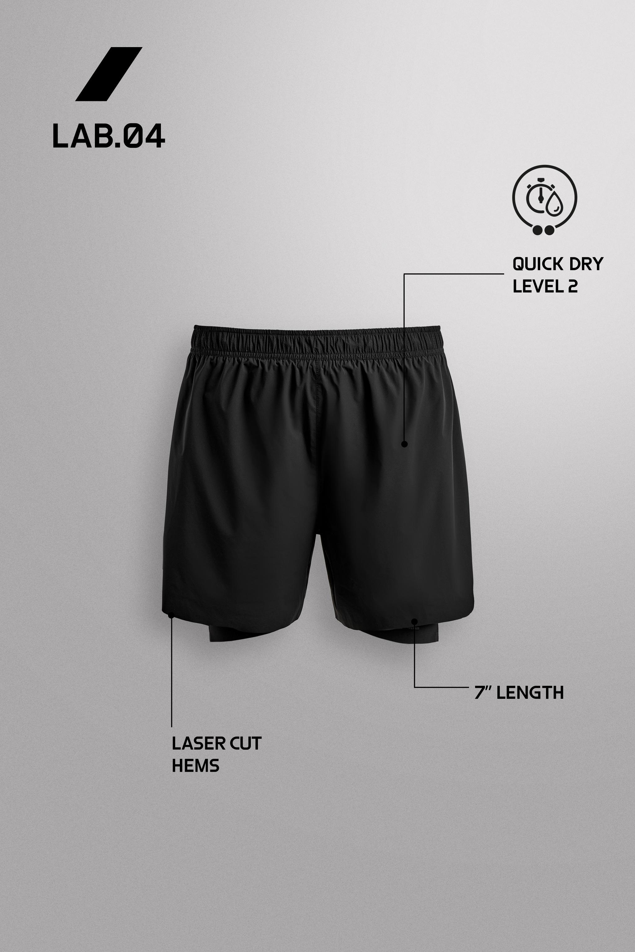 Мужские шорты Zara 2-IN-1 RUNNING SHORTS — фото 5