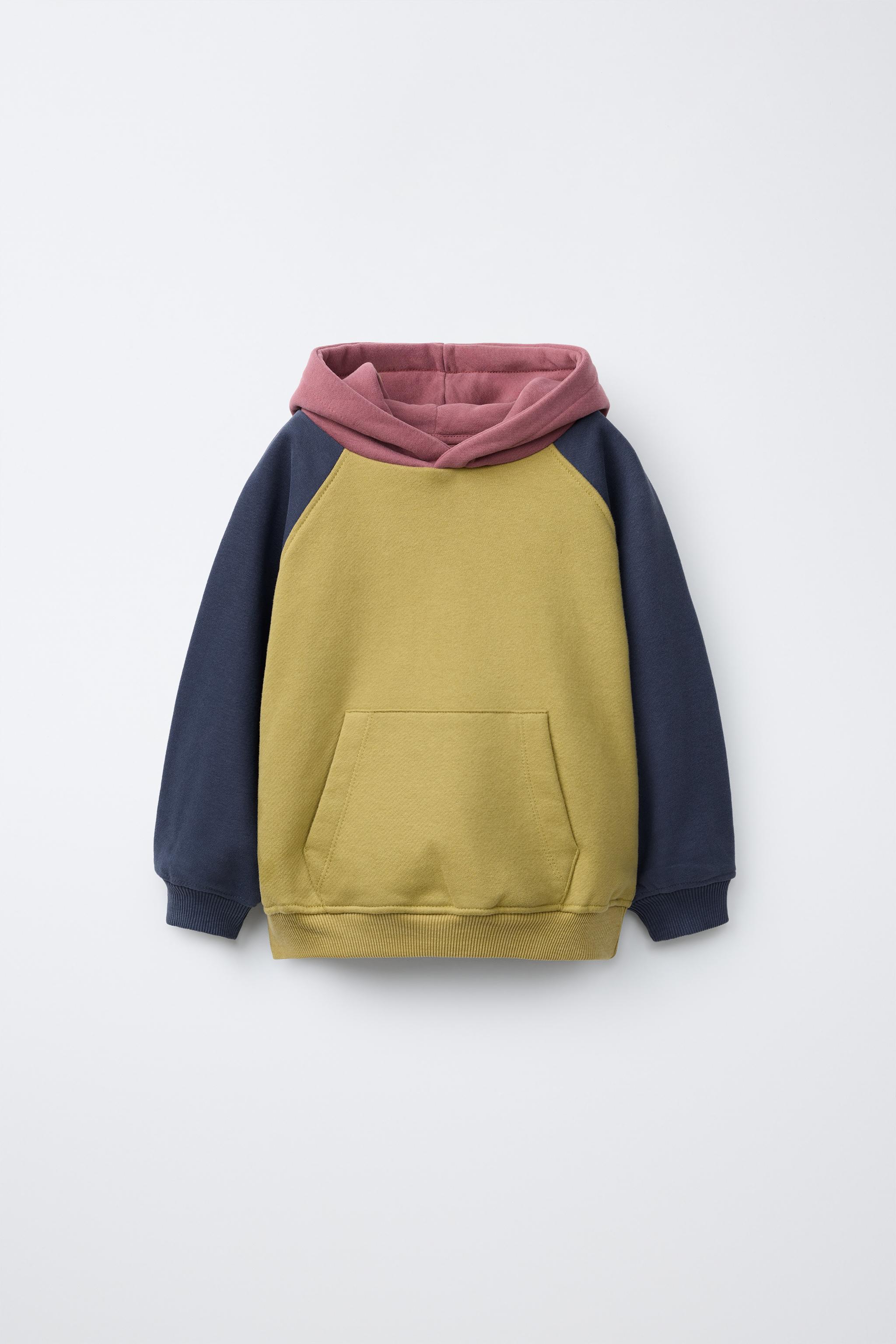 SUDADERA CAPUCHA COLORBLOCK
