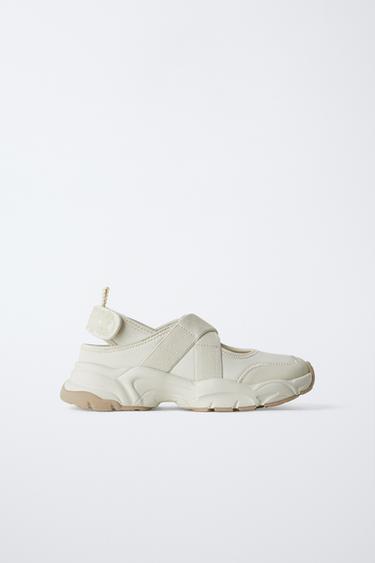 OPEN SNEAKERS - White by Zara - Image 0