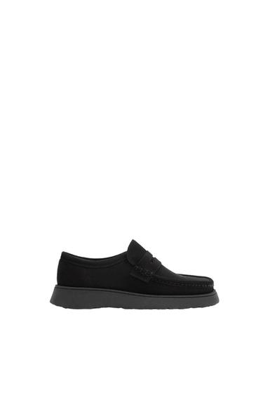 CLARKS® x ZARA LEATHER LOAFERS