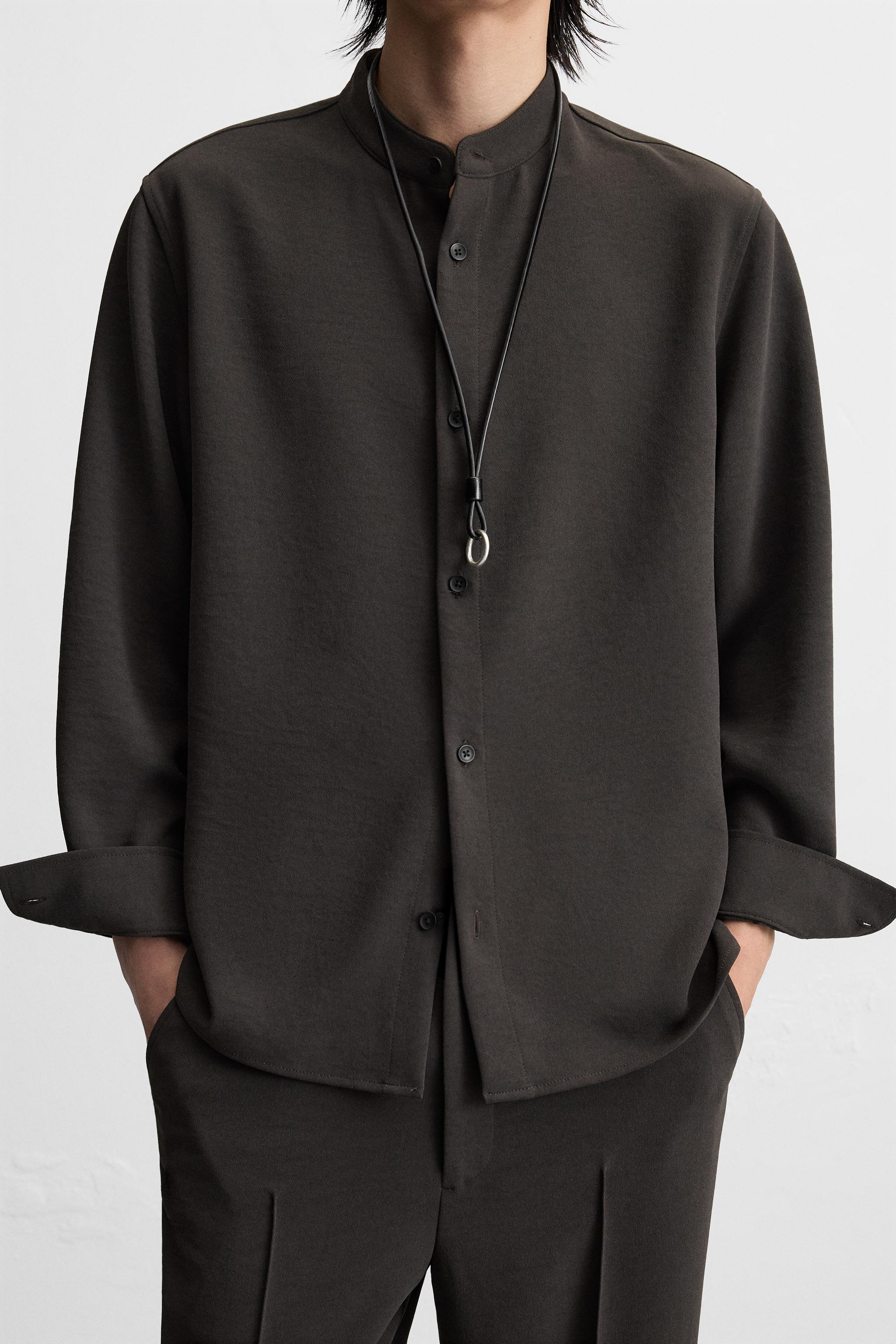 ［ZARA］リラックスフィットの流れるようなシャツ 00706652052-a3.jpg?ts=