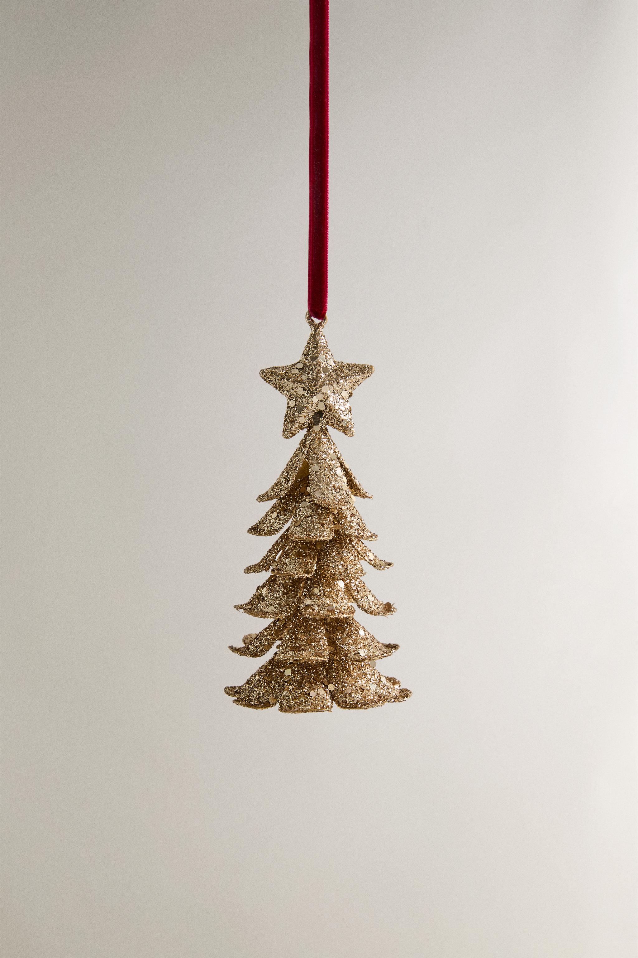GOLDEN IRON TREE ORNAMENT