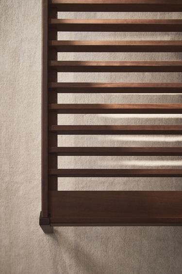 BED FRAME WITH HEADBOARD - Brown by Zara