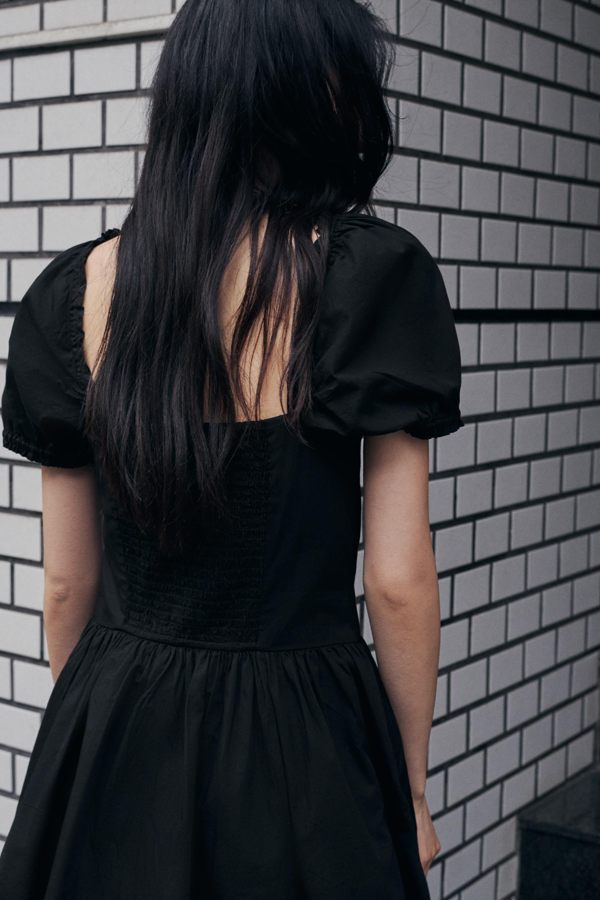 パフスリーブドレスワンピース | ZARA 日本