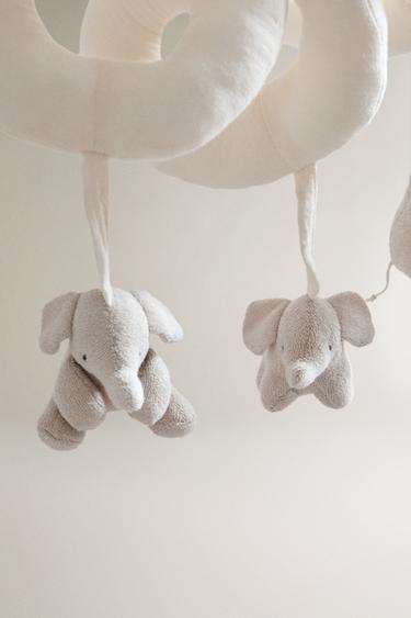 ELEPHANT ACTIVITY SPIRAL - Grey by Zara - Image 3