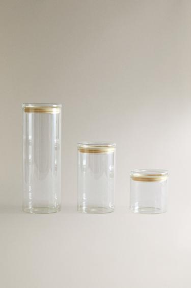 BOROSILICATE STORAGE JAR - 990 by Zara