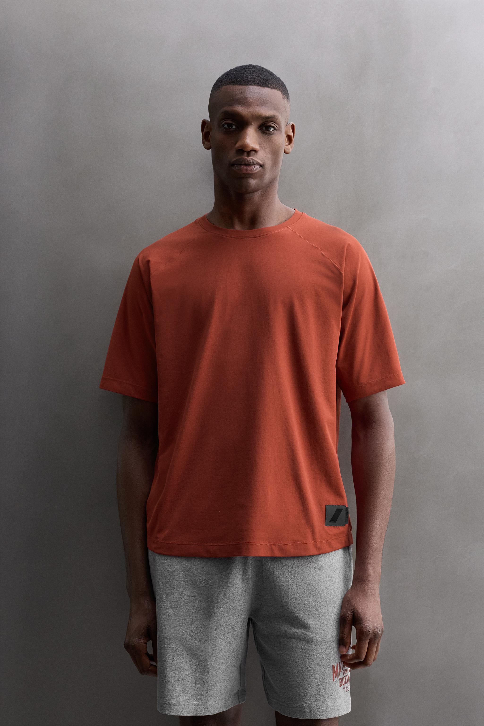 TECHNICAL PATCH T-SHIRT - White | ZARA Canada