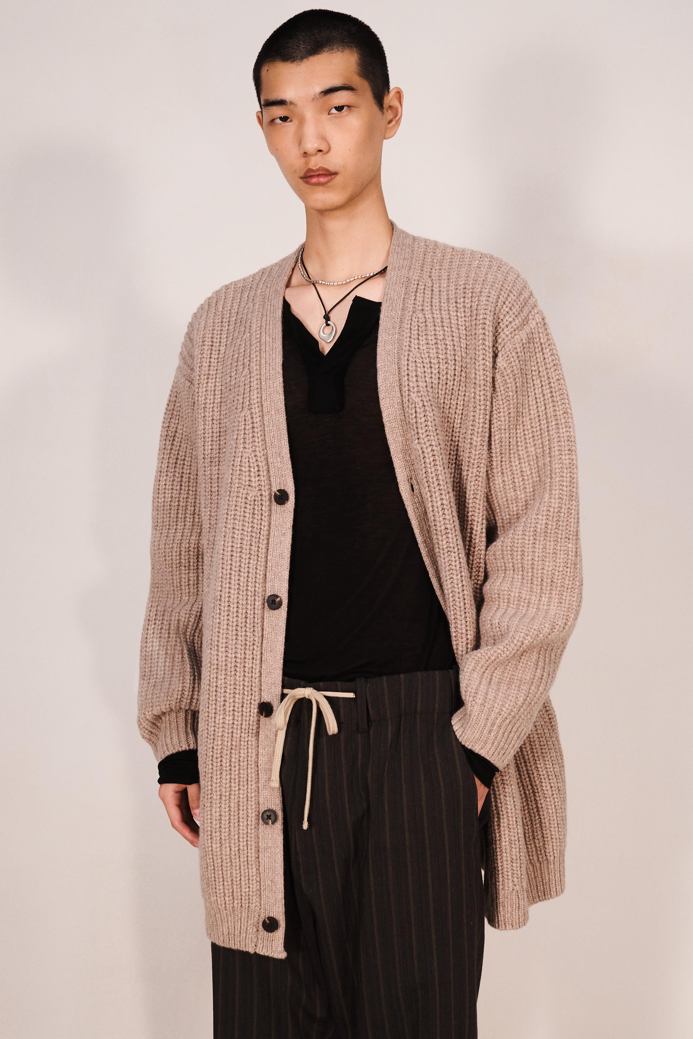 CARDIGAN LONG 100% LAINE COUDIÈRES
